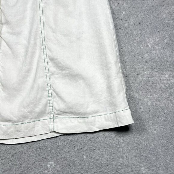 Anthropologie Akemi + Kin Riverine Midi Linen Button Up A Line Skirt Size 4 - Picture 4 of 12